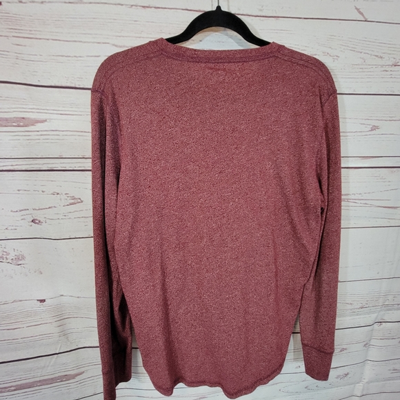 Hollister Red heather long sleeve S - Picture 2 of 9